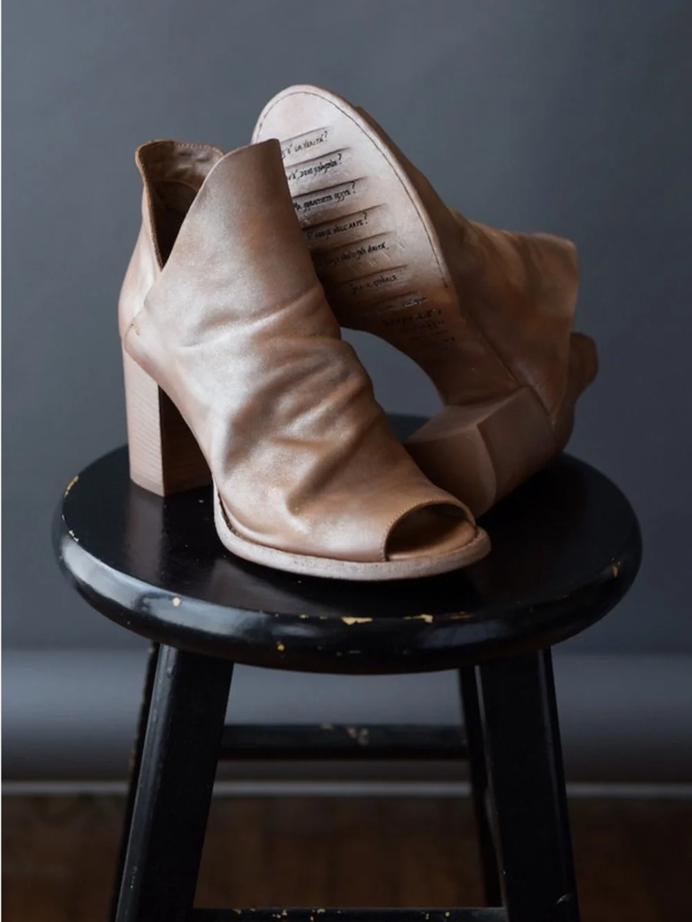 NWOB Officine Creative Devos 18 Open Toe‎ Boots.